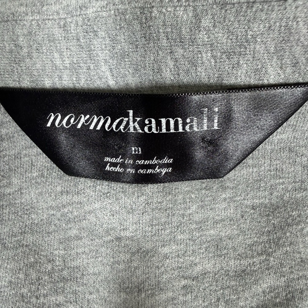 Norma Kamali Blazer Women's Medium Jersey Knit‎ Jacket 2 Button STYLE #NK197102 - Picture 4 of 8